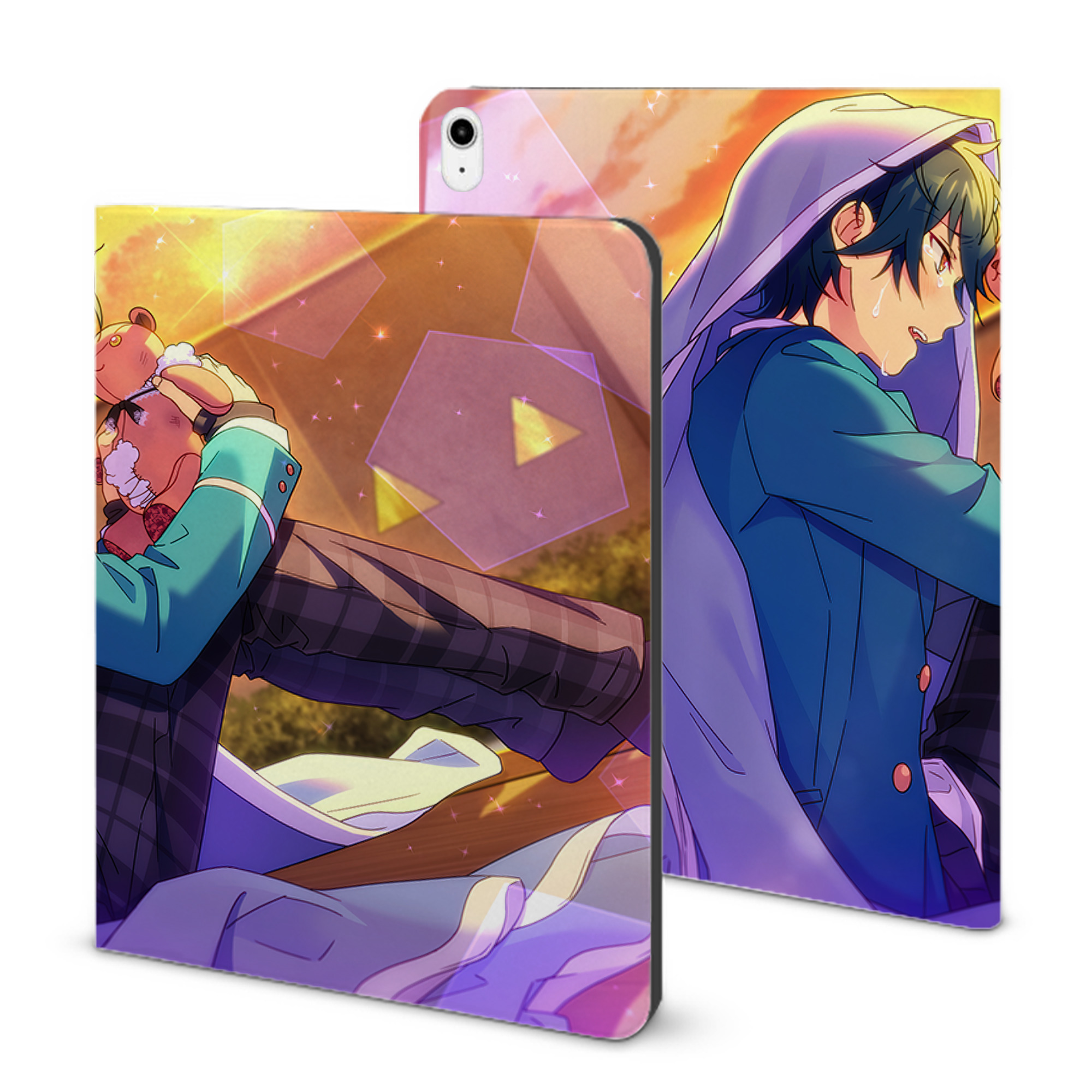 （画像用） あんさんぶるスターズ! Ensemble Stars IPadケース ペンホルダー付き ブックスタイルデザイン